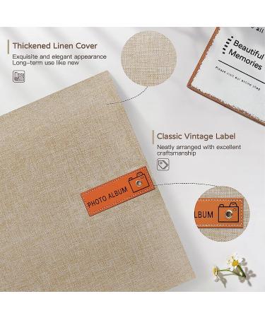 Popotop Large Self-Adhesive Photo Album - DIY Scrapbook with Metal Pen and Plastic Board | 60 Pages Picture Book for Mom, Family, Baby, and Wedding - Buy Online on GoSupps.com