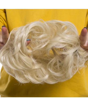 SEGO Hairpiece Hair Tie Bun Extensions - Natural Thick Bleached Blonde #613C | International Shipping - Buy Online on GoSupps.com