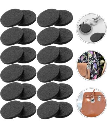 COHEALI 100pcs Black Aroma Refill Diffuser Pads - Essential Oil Cotton Replacement for Aromatherapy - Buy Online on GoSupps.com