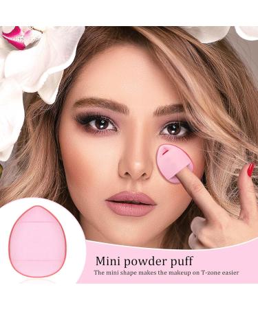 16-Piece Mini Powder Puff Triangle Finger Makeup Set - Soft Beauty Face Setting Sponge Pack for Mineral Loose Powder - Body & Face Cosmetic Foundation Sponge - Wet & Dry Makeup Tool - Buy Online on GoSupps.com