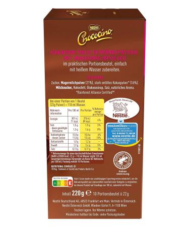 Buy Nestl Chococino Drink Powder with Cocoa - 220g | International Shipping Available - Buy Online on GoSupps.com