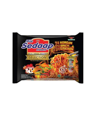 Mi Sedaap - Korean Style Spicy Chicken Flavored (Pack of 40) Original Packet (Pack of 40)