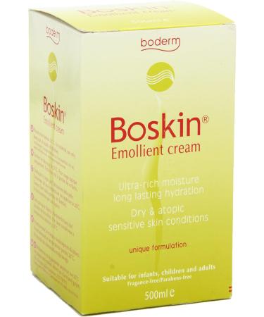 Buy Logofarma 68542 Boskin Emollient Cream 500ml - Nourishing Moisturizer for Soft Skin | International Shipping Available - Buy Online on GoSupps.com