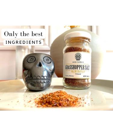 Sal de Gusano & Sal de Chapulin Pack - Don Catrin Mezcal Salts & Oaxacan Seasonings (1 of Each) - Buy Online on GoSupps.com