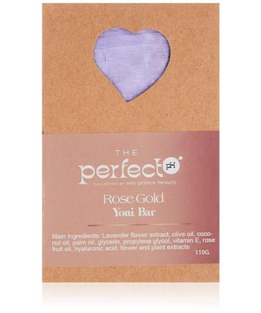 Tori Prince Beauty Rose Gold Yoni Bar Soap for Women  All-Natural PH Balanced Soap Bars Vagina Deodorants Feminine Wash for Vaginal Care (Lavender)