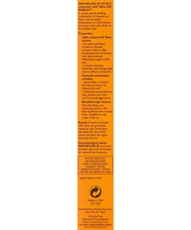 La Roche-Posay Anthelios Mineral Ultra-Light Face Sunscreen SPF 50 | Zinc Oxide, 100% Mineral Sunblock for Sensitive Skin - Buy Online on GoSupps.com
