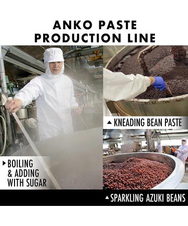 Japanese Artisanal Red Bean Paste 500G - Additive-Free, Gluten-Free, Vegan for Creative Sweets Recipes - Buy Online on GoSupps.com
