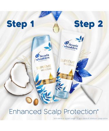 Head & Shoulders Head & Shoulders Supreme Moisture Argan Oil Anti-Dandruff Shampoo & Conditioner for Soft Hair Scalp Dandruff Treatment 3 x 400ml Shampoos & 2 x 3 x 400ml - Buy Online on GoSupps.com
