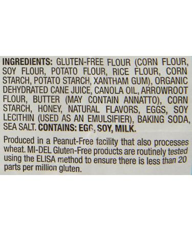 Mi-Del Gluten Free Animal Crackers - Non GMO Certified 0g Trans Fat Cookies, 8 oz - Pack of 1 - Buy Online on GoSupps.com
