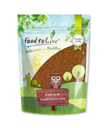 Food to Live Reishi Mushroom Powder 8 Ounces No Artificial Additives Great for Smoothies Tea Coffee. Kosher Vegan Bulk 8 Ounce (Pack of 1)