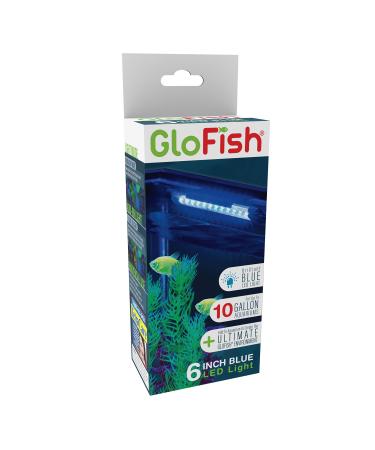 GloFish Blue LED Light 6 Inch, For Aquariums Up To 10 Gallons
