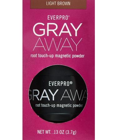 EVERPRO Gray Away Root Touchup Powder 4ml - Light Brown - 0.13 oz - Buy Online on GoSupps.com