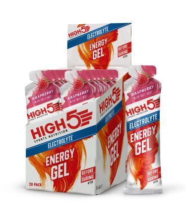 HIGH5 HIGH5 Energy Gel Electrolyte 20 x 60 g Raspberry