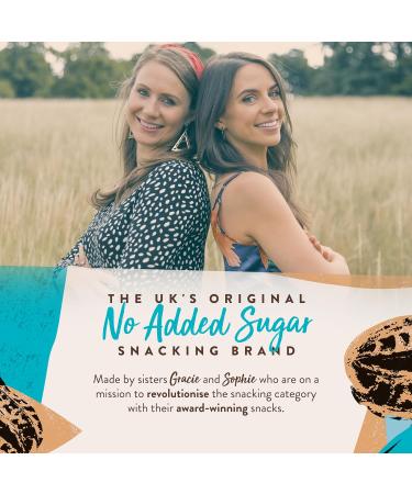 Squirrel Sisters - Peanut Caramel Natural Protein Bar (16 x 40 g) No Added Sugar Plant-Based Vegetarian Vegan Gluten-Free Energy Snack with Peanuts Dates Sultanas Sunflower & Pumpkin Seeds - Buy Online on GoSupps.com