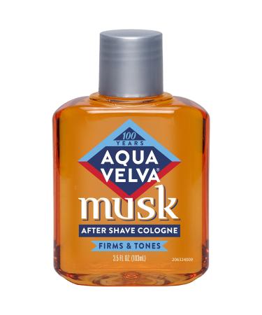 Aqua Velva After Shave, Musk, 3.5 Ounce - Buy Online on GoSupps.com