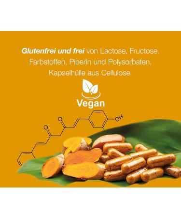 Curcumin Extract 45 Dr. Wolz | 40x Bioavailability | Vegan Turmeric | 90 Capsules | International Shipping - Buy Online on GoSupps.com