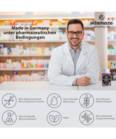 Mary Thistle Complex with Artichoke & Dandelion | 250 mg Vegan Capsules | 80% Silymarin | Natural Nutritional Supplements | Made in Germany - Buy Online on GoSupps.com