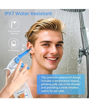 Buy Upgraded Ear Wax Removal Kit - Safe Ear Irrigation System with Temperature Display & Comfortable Cleaning - Effective Ear Flush Cleaner - Buy Online on GoSupps.com