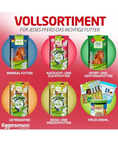 Buy EGGERSMANN Professional Magnesium Horse Feed - 4 kg Supplement for Muscle Support & Relaxation - High-Quality Magnesium Tryptophan & B Vitamins - Buy Online on GoSupps.com