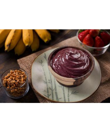 Ponthier Bio Acai Fruit Puree - 1kg | Pure Acai Berries from the Amazon | No Colors or Preservatives | Perfect for Smoothies Bowls Ice Cream & Desserts - Buy Online on GoSupps.com