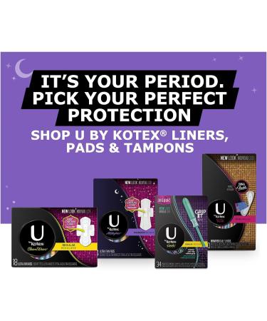 U by Kotex Allnighter Ultra Thin Overnight Pads - 26 Pads - Buy Online on GoSupps.com