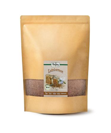 Biojoy Organic flax seeds (2.5 kg) brown and whole