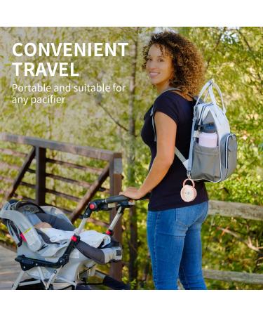 Pinsheng Baby Pacifier Box - Portable Holder & Storage for Infants Babies & Toddlers (2 Pieces) - Buy Online on GoSupps.com