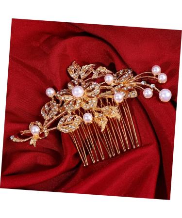 DOITOOL Rhinestone Hair Accessories Crystal Headpiece Bridal Headpiece Rhinestone Hair Clip Womens Barrettes for Hair Womens Hair Clips Hair Jewels for Women Tiara The Flowers Bride Comb - Buy Online on GoSupps.com