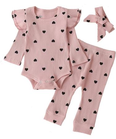 Baby Girl White Lace Romper Top + Jeans Shorts Set 0-3 Months Pink | 3-24 Months Clothing Outfits - Buy Online on GoSupps.com