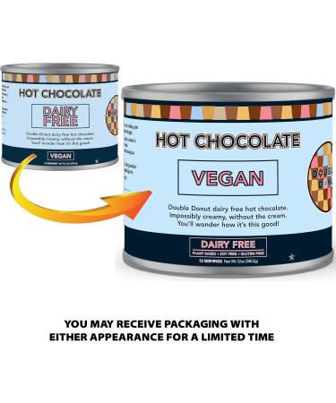 Double donut sans produits laitiers pour chocolat chaud 350 ml - Buy Online on GoSupps.com