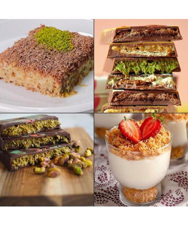 Pufai Erendiz Kadaifi Special Dubai Chocolate Dough Angel Hair 2 Skeins in Good Quality Practical Packaging Long Lasting 200 g - Buy Online on GoSupps.com