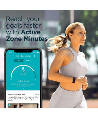 Fitbit FB417BKNV Charge 4 Fitness Wristband - Storm Blue - Buy Online on GoSupps.com