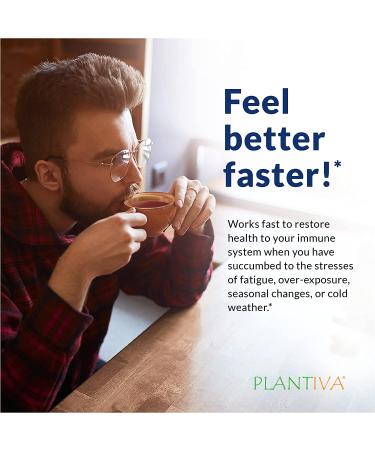 Plantiva ColdDx Herbal Defense Supplement - Non-Drowsy Respiratory Support - Vegan, 60 Capsules - Buy Online on GoSupps.com