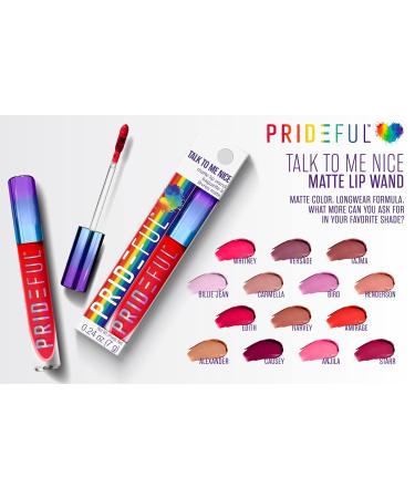 Prideful Talk To Me Nice - Matte Lip Wand (Tajma) | Shop Internationally for Stunning Lips - Buy Online on GoSupps.com