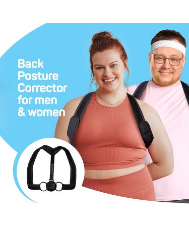 AireSupport Posture Corrector - Adjustable Back Brace for Men and Women - Improve Posture and Relieve Upper Back Pain - Large, XL, and 2XL Sizes - 1 Count - Buy Online on GoSupps.com