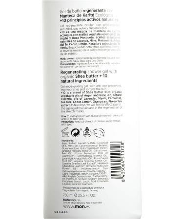 MON Shea Butter Gel + 10 Regenerators 750 ml - Buy Online on GoSupps.com