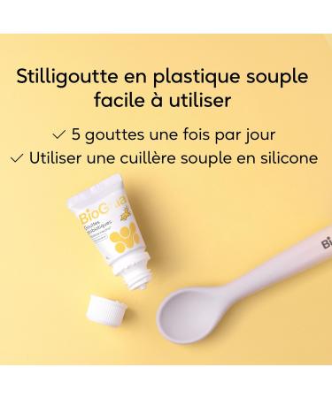 BioGaia Gouttes Probiotiques pour B b s & Nourrissons | quilibre de la Flore Intestinale | Compl ment Alimentaire Base de Probiotiques | Contient le L. reuteri Protectis | Flacon de 5 mL Lot de 2 - Buy Online on GoSupps.com