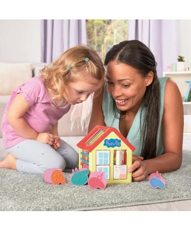 Peppa Pig Activity House - Sensory Shape Sorting & Color Matching Games for Kids - Includes 4 Textured Blocks - Ages 18 Months - Buy Online on GoSupps.com