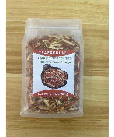 Dry orange peel tea bag Th avec peau d'orange mandarin oranges 7.05 oz/200g Asian condiment Organic dried citrus peel Dried orange peel Chenpi silk mandarin oranges