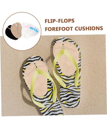 5 Pairs Blue Palm Rest Sandals - Comfort Foot Pads & Cushions for Ball of Foot Relief | Non-Slip Gel Slippers for Ultimate Comfort - Buy Online on GoSupps.com