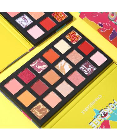 Declining City 18Color Matte Pearl Light Shimmer Eyeshadow Waterproof Smoky Makeup Palette - Buy Online on GoSupps.com