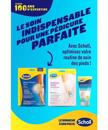 Buy Scholl Very Moisturising Foot Mask - Hydrating Foot Care for Soft Smooth Feet | International Shipping Available - Buy Online on GoSupps.com