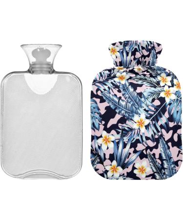 1L Heat Bottle with Soft Plush Cover | Discharge-Proof Screw Cap for Winter Sports & Outdoor Relief | Camo & Floral Design - Buy Online on GoSupps.com