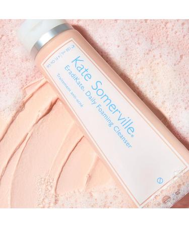 Kate Somerville EradiKate Daily Foaming Cleanser Blemish Treatment Clinically Formulated Blemish Face Wash Balances Skin and Cleans Pores 120ml - Buy Online on GoSupps.com