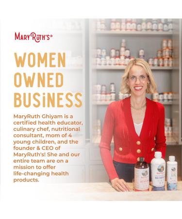 MaryRuth Organics Collagen Booster Liposomal | Sugar Free | Liquid Collagen Booster with VIT C E Zinc Copper&Silica | Skin Care&Joint Support Supplement | Vegan | Non-GMO | Gluten Free | 14 Serving - Buy Online on GoSupps.com