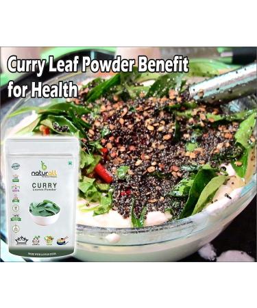 CROW Curry Leaf Powder + Green Chilli Powder (Hari Mirchi Powder) - 200 GM Each (Super Saver Combo Pack) by B Naturall - Buy Online on GoSupps.com