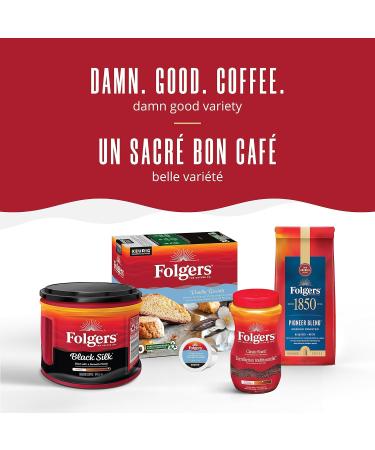Folgers 1850 100% Colombian Roast & Ground Coffee Light Roast 340g (Pack of 6) Roast & Ground Colombian 340 g (Pack of 6) - Buy Online on GoSupps.com