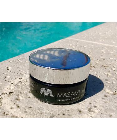 MASAMI Mekabu Hydrating Styling Cream Travel Size | Vegan Sulfate & Paraben Free | Salon Quality Color Safe for All Hair Types - Buy Online on GoSupps.com