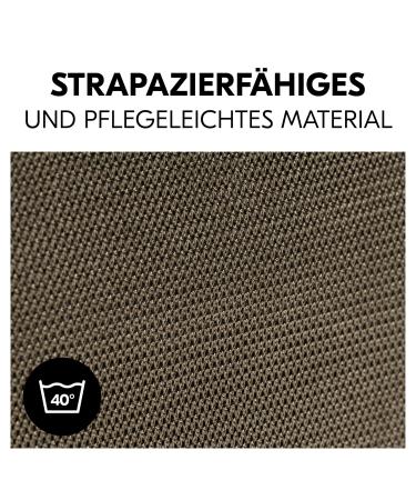 Hauck Large Stroller Organizer Bag - Diaper Bag with Cup Holder | Easy Fastening & Accessibility (Olive) - Ideal for Buggy & Baby Strollers - Buy Online on GoSupps.com