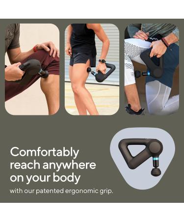 Theragun Elite - Handheld Electric Massage Gun - Bluetooth Enabled Percussion Therapy Device for Athletes - Powerful Deep Tissue Muscle Massager with QuietForce Technology - (Black - 5th Generation) - Buy Online on GoSupps.com